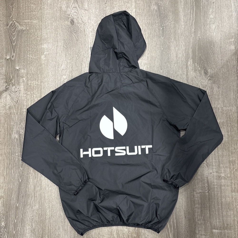 NWT HOTSUIT Sauna Suit Men's M Sweat Sauna Jacket Pants Gym Workout Sweat Suits - Picture 5 of 8